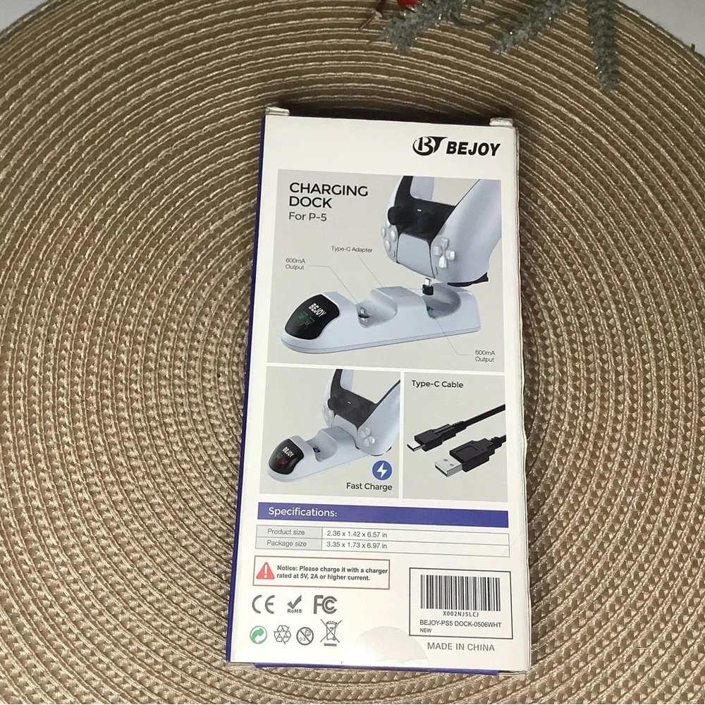 < NEW Ps5 Dual Charging Dock > - Picture 2 of 2